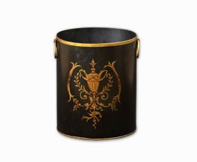 OVAL PLANTER- BLACK
