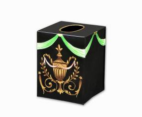TISSUE BOX - BLACK