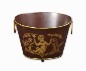 PLANTER - BROWN