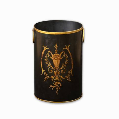 OVAL PLANTER- BLACK